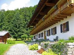 Haus Jgerfleck im Sommer